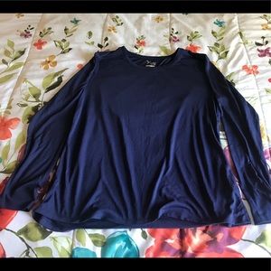 Old Navy Open Back Tee L